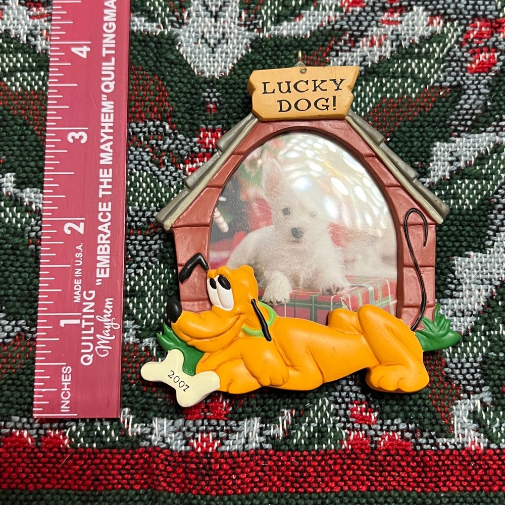 Hallmark Lucky Dog Pluto Frame w Magnetic 2007 - Picture 10 of 10
